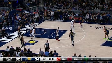 Vuelve un mítico de la NBA y hace esto en el primer cuarto