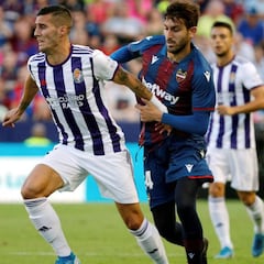 Seis jugadores han disputado todos los minutos con el Pucela