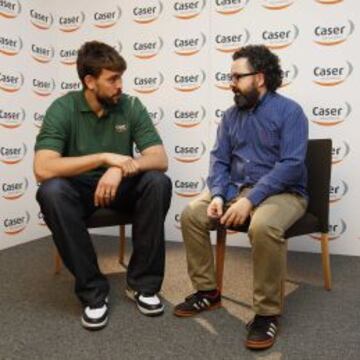 Marc Gasol, en un momento de la entrevista.