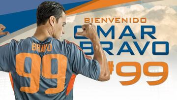 Omar Bravo se va de Chivas; ya es de los RailHawks de la NASL