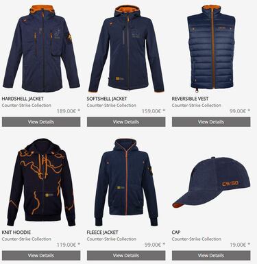 Descubre la nueva colección de ropa de CS:GO