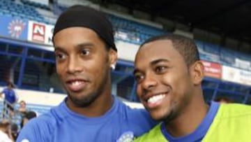 Ronaldinho y Robinho se encuentran en la lista de convocados por Brasil para los Juegos Olímpicos de Pekín 2008.