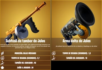 Arma y objeto mítico de Jules, en La Autoridad