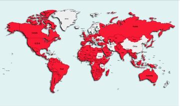 Los pa&iacute;ses en los que FlyTrap ha actuado