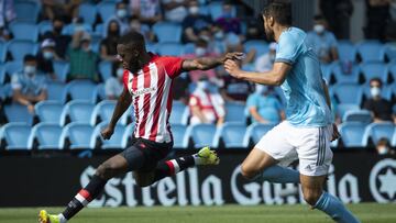 I&ntilde;aki Williams fue determinante en Vigo con este tanto.