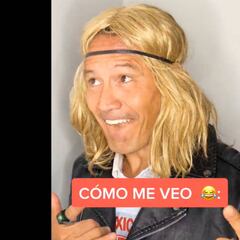 ¿Hetfield? ¿Axl Rose? No, es el 'Matador' Hernández y su melena de sensación