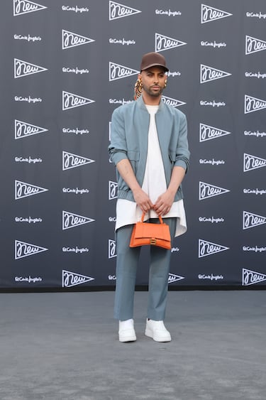 Posando en el photocall de la presentación de la nueva campaña "NEW” del Corte Inglés.

