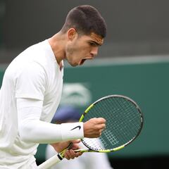 Resumen y resultado del Alcaraz - Griekspoor | segunda ronda de Wimbledon hoy en vivo online