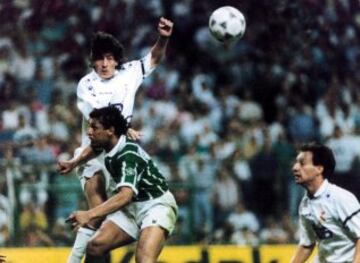 1994. El Real Madrid ganó 3-2 al equipo brasileño del Palmeiras. Zamorano. 