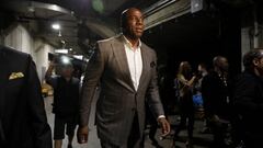 La leyenda de la NBA y los Lakers, Magic Johnson, ha demostrado su enfado con los angelinos a trav&eacute;s de un duro mensaje en redes sociales.