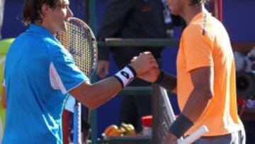 Ferrer y Nadal en la final del God&oacute; de 2012