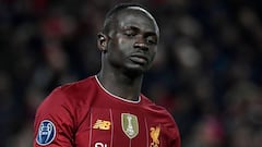 El extremo senegal&eacute;s del Liverpool, Sadio Man&eacute;, durante un partido.