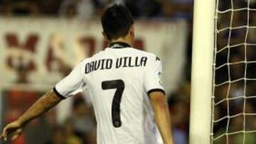 <b>POLÉMICA. </b>David Villa habló sin reparos tras el partido.