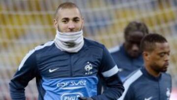 Benzema, con Francia