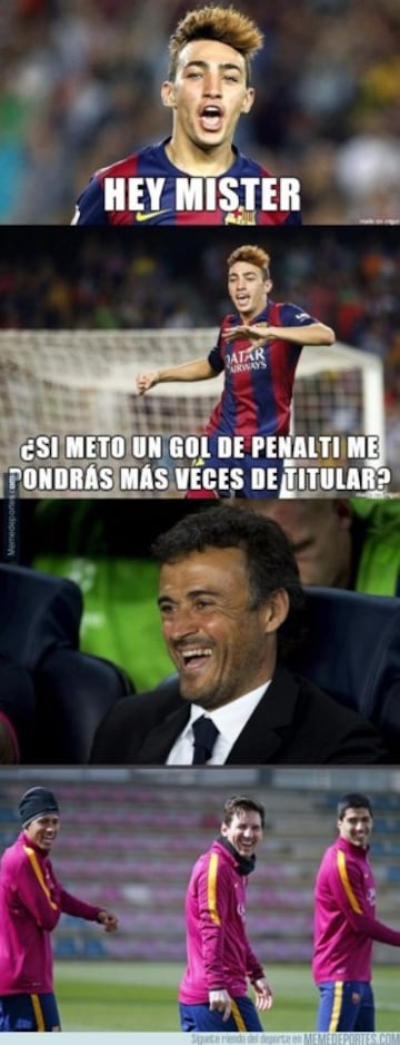 Los memes más divertidos del Eibar-Barcelona