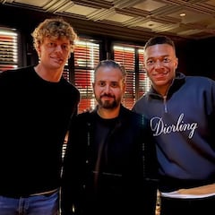 Chinner y Mbappé cenan juntos en el restaurante Trattoria Guise de Verratti en París: cuánto cuesta comer aquí