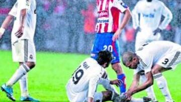 Garay se suma a la larga lista de lesionados del conjunto blanco