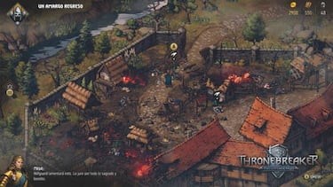 Thronebreaker: The Witcher Tales, toca salvar a la reina