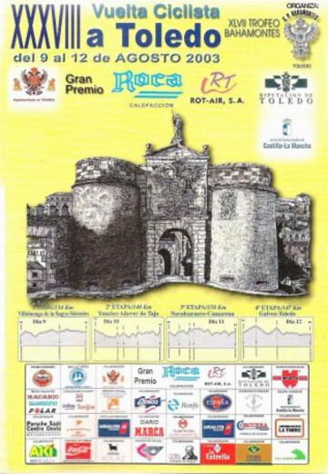 Cartel de la Vuelta a Toledo de 2003
