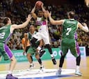 Unicaja pasa por encima del Baskonia en el primer asalto