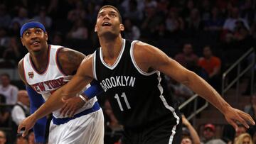 Brook Lopez, el referente de los Nets.