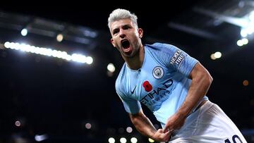 El 'Kun' ha hecho historia en la Premier League siendo uno de los ídolos del Manchester City con 31 anotaciones en 38 disparos de penal.