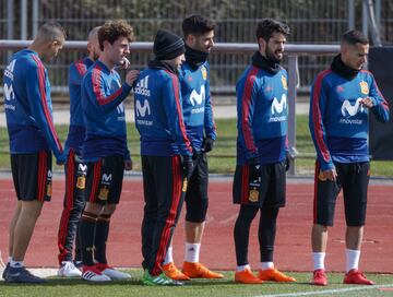 Isco, Lucas Vázquez, Asensio, Jordi Alba y  Odriozola.






