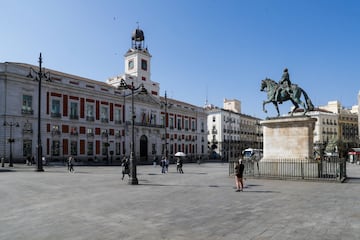 Madrid, vacío: las imágenes de cómo están sus calles