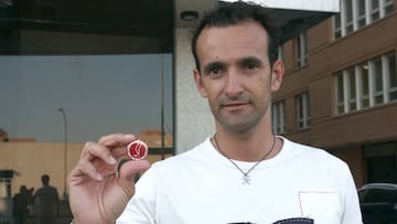 El exjugador de la selección española de voleibol y actual entrenador del Club Voleibol Almería femenino Cosme Prenafeta, en una imagen de archivo.