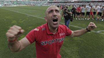 07/06/15 PARTIDO SEGUNDA DIVISION
BETIS - SPORTING DE GIJON
ALEGRIA DEL SPORTING ASCENSO A PRIMERA DIVISION
ABELARDO