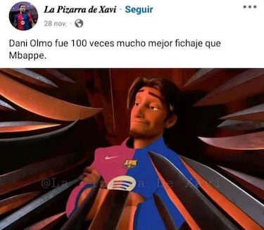 ‘El juego del calamar 2′ se cuela en los mejores memes del caso Dani Olmo