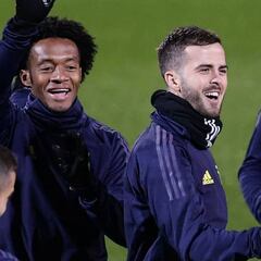 Juan Cuadrado, a un mes de volver a jugar con la Juventus