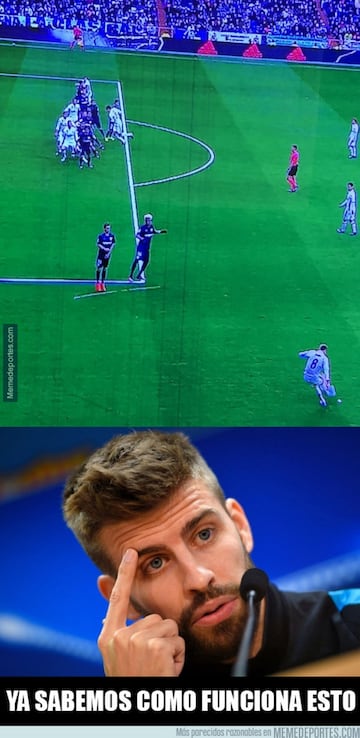 Los mejores memes del Real Madrid 2-1 Málaga