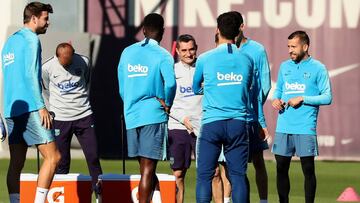 Valverde convoca a toda la plantilla para cantar el alirón