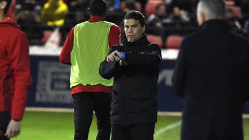 Rubi, entrenador del Huesca.