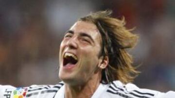 <b>REAL MADRID </b>Gonzalo Higuaín.