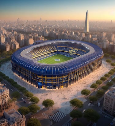 ChatGPT redesigns stadiums of Real Madrid, Barcelona, PSG, Arsenal, Benfica...