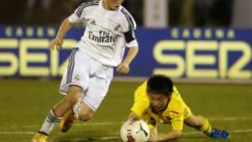 Imagen del partido entre el Real Madrid y el Kashiwa Reysol.