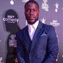 El actor Kevin Hart reaparece públicamente tras su grave accidente