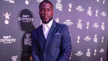 El actor Kevin Hart reaparece públicamente tras su grave accidente