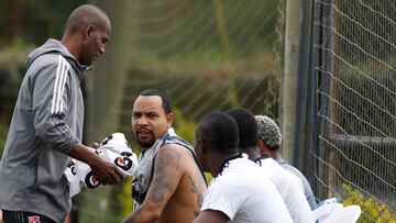 En imágenes: DIM trabaja con Arias pensando en San Lorenzo