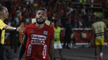 Duván Vergara apunta contra los hinchas de América.