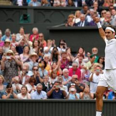 Roger Federer into his 11th Wimbledon final where Marin Cilic awaits