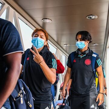 La Selección Colombia ya está en Mumbai para la final ante España.