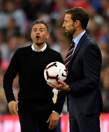 Gareth Southgate Y Luis Enrique.