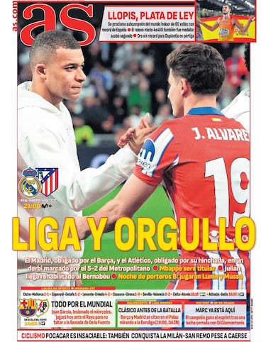 Las portadas de AS de marzo