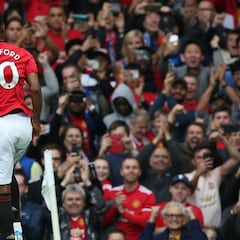 Rashford brilla y el United vapulea al Chelsea de Lampard