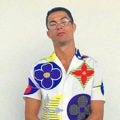 Cristiano se gana las mofas de sus compañeros con su nuevo look de 1.300 euros
