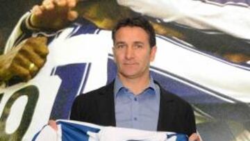 <b>OFICIAL. </b>Philippe Montanier fue presentado ayer.