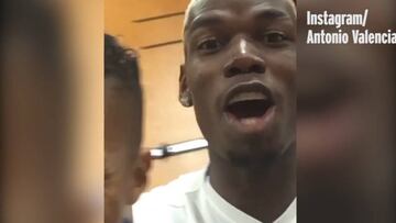 Pogba y su locura hablando español: "¡Qué pasaaa hermano!"